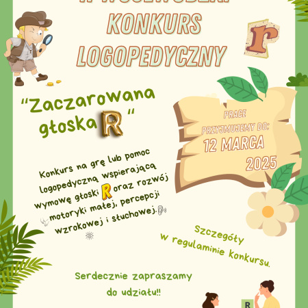 "Zaczarowana głoska R" - II Wojewódzki Konkurs Logopedyczny