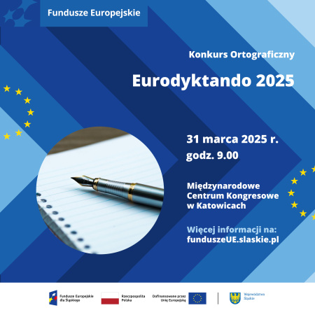 Eurodyktando 2025 - konkurs skierowany do uczniów szkół średnich z naszego regionu.