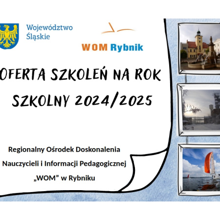 Oferta szkoleń na rok szkolny 2024/2025